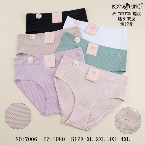 Majtki damskie Roz XL-4XL, Mix kolor Paczka 24 szt